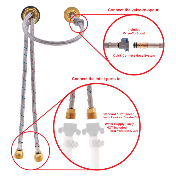 Aidack- Wall-Mount Faucet