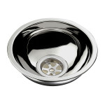 Half Sphere (9 1/2" Ø) Stainless Steel Sink