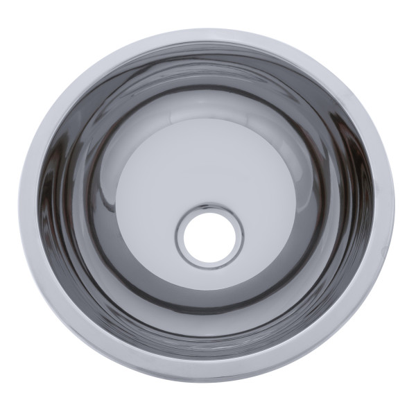 Half Sphere (13 1/4" Ø) Stainless Steel Sink