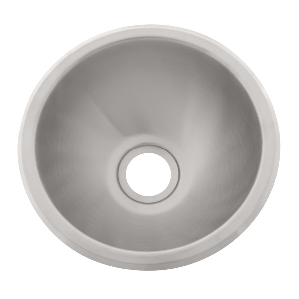 Half Sphere (10 1/2" Ø) Stainless Steel Sink