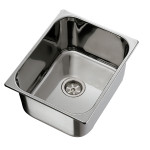 Rectangle (13 1/4" x 10 1/2") Stainless Steel Sink