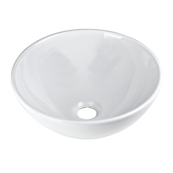 Half Sphere (12 1/2" Ø) Porcelain Vessel Sink
