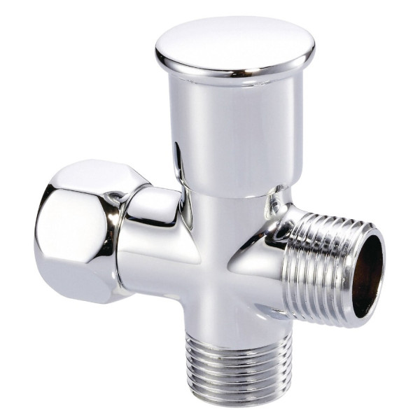 Push-Pull Shower Arm Mount Diverter