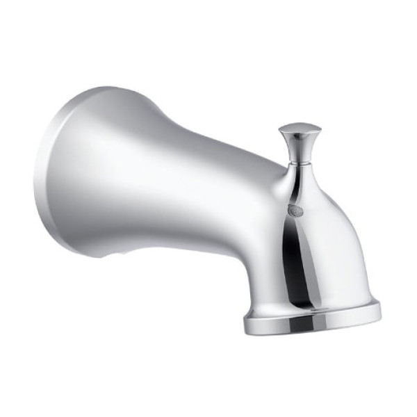 Northerly- 6 1/4" Wall Mount Tub Spout with Diverter