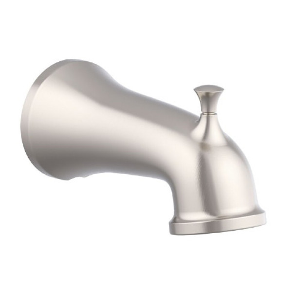 Northerly- 6 1/4" Wall Mount Tub Spout with Diverter