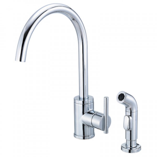 Parma- 1 Handle Kitchen Faucet with Sprayer