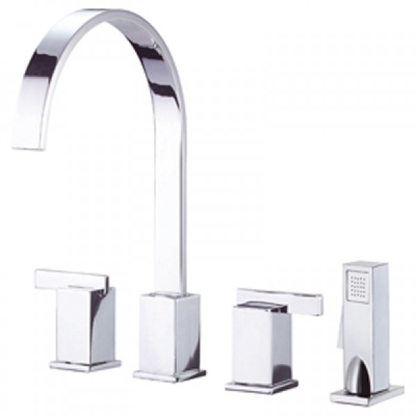 Sirius- 2 Handle Kitchen Faucet with Sprayer